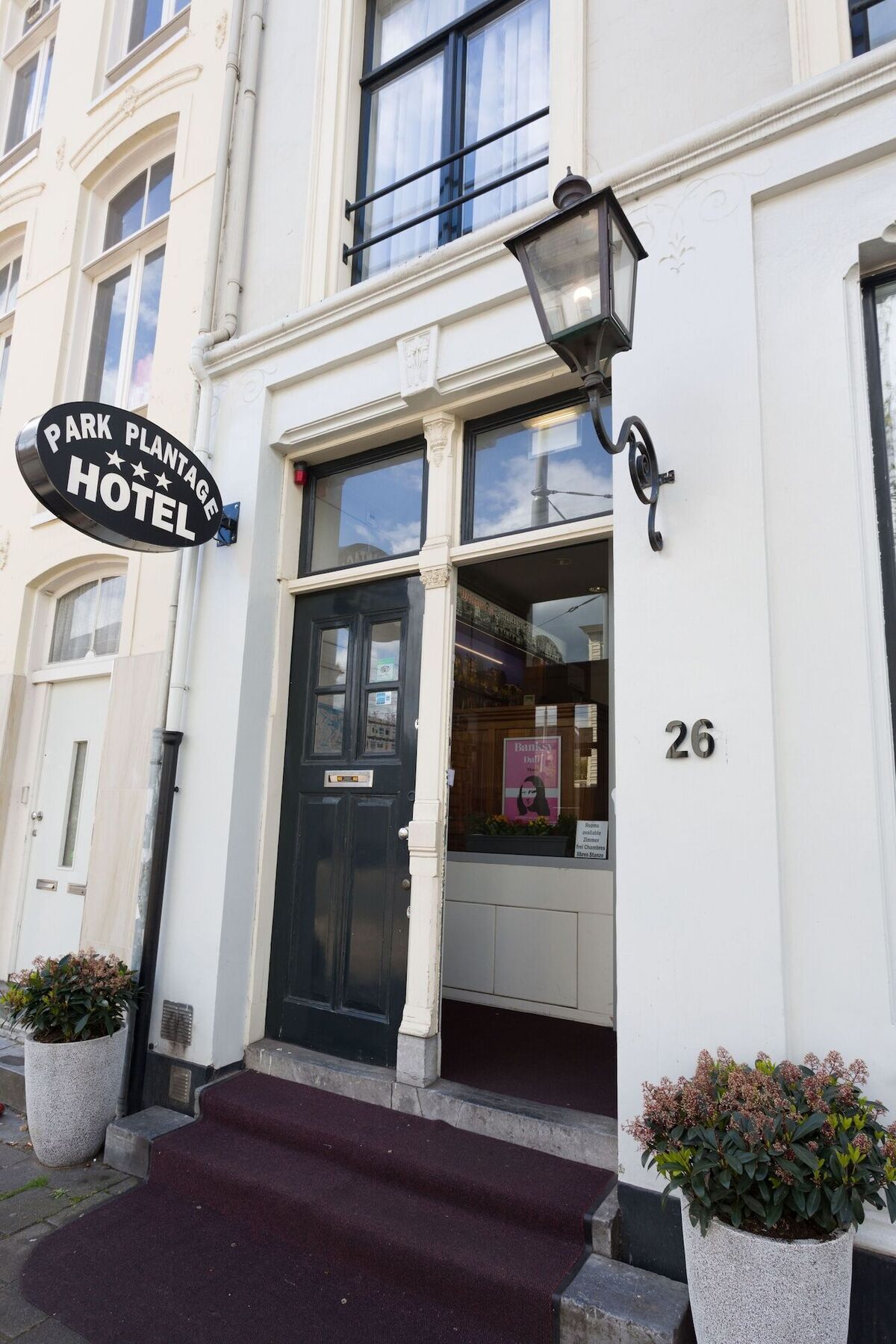 Hotel Park Plantage Amsterdam Exterior foto